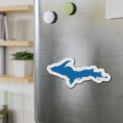 Michigan Upper Peninsula Kiss Cut Magnet (w/ Azure UP Outline)