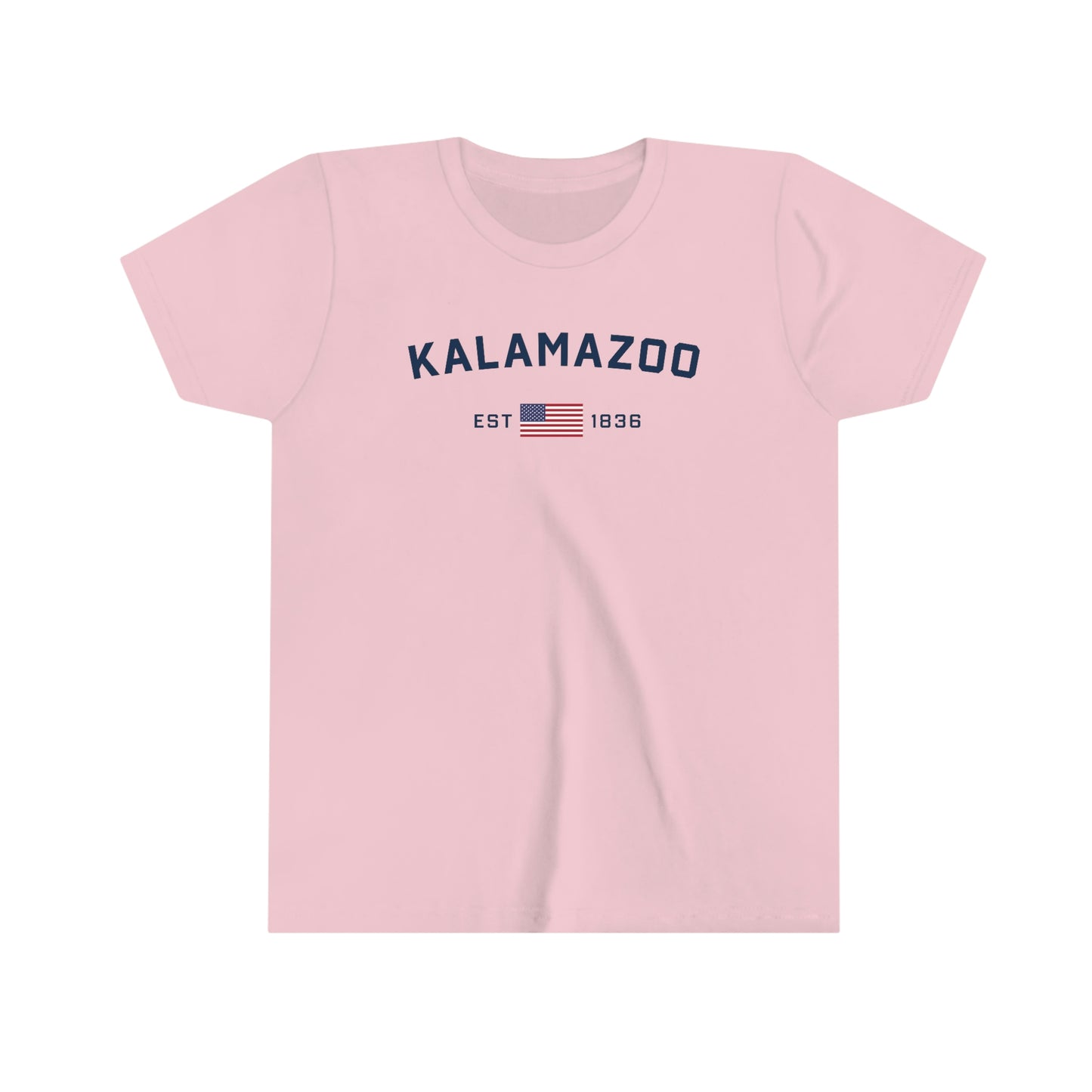 'Kalamazoo EST 1836' T-Shirt | Youth Short Sleeve