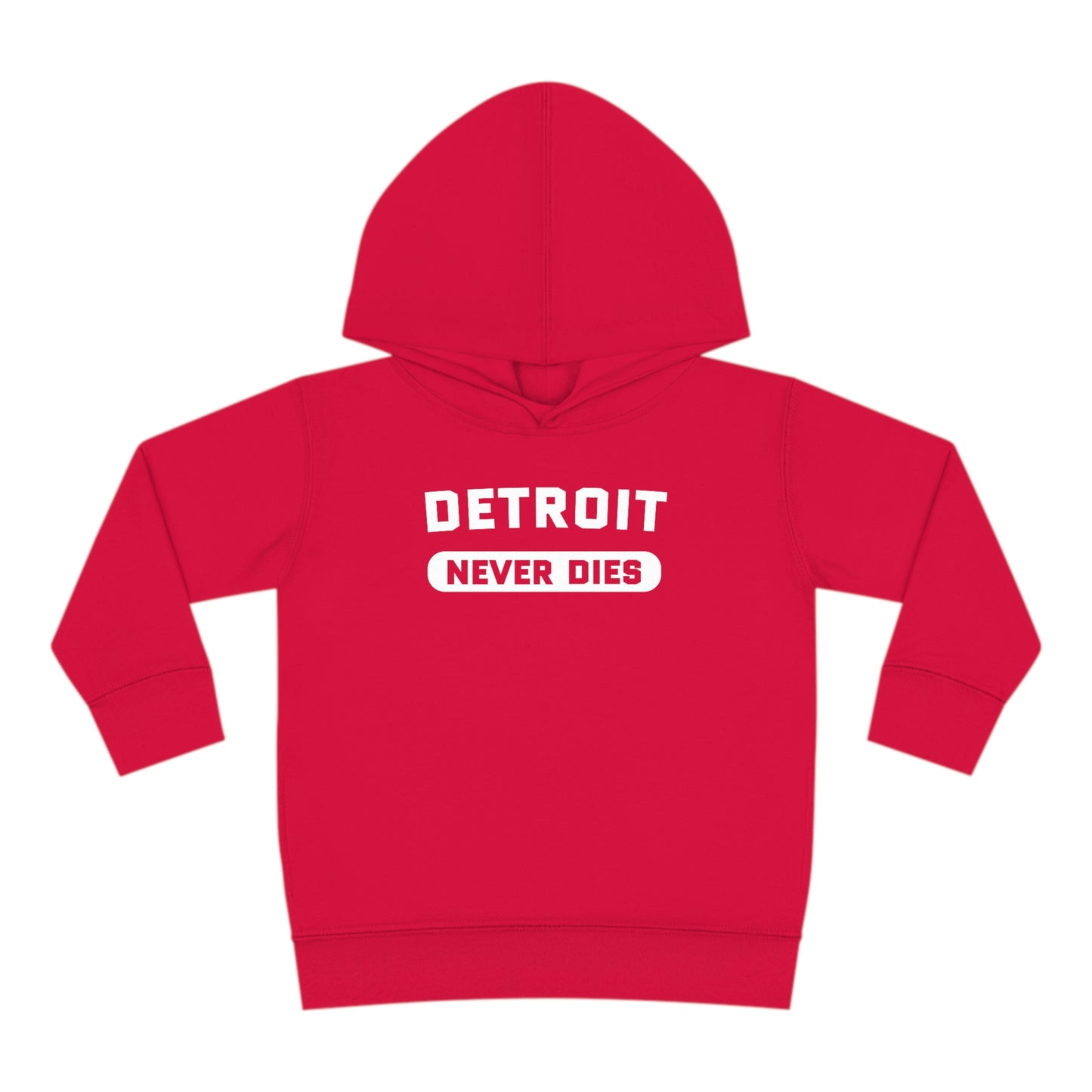 'Detroit Never Dies' Hoodie | Unisex Toddler