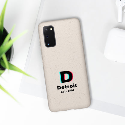 'Detroit Est. 1701' Phone Cases (Social Media Parody) | Android & iPhone