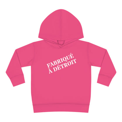 'Fabriqué à Détroit Hoodie | Unisex Toddler