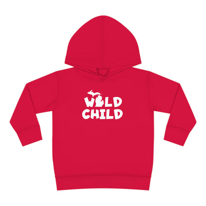 Michigan 'Wild Child' Hoodie (Whimsical Sans Font) | Unisex Toddler