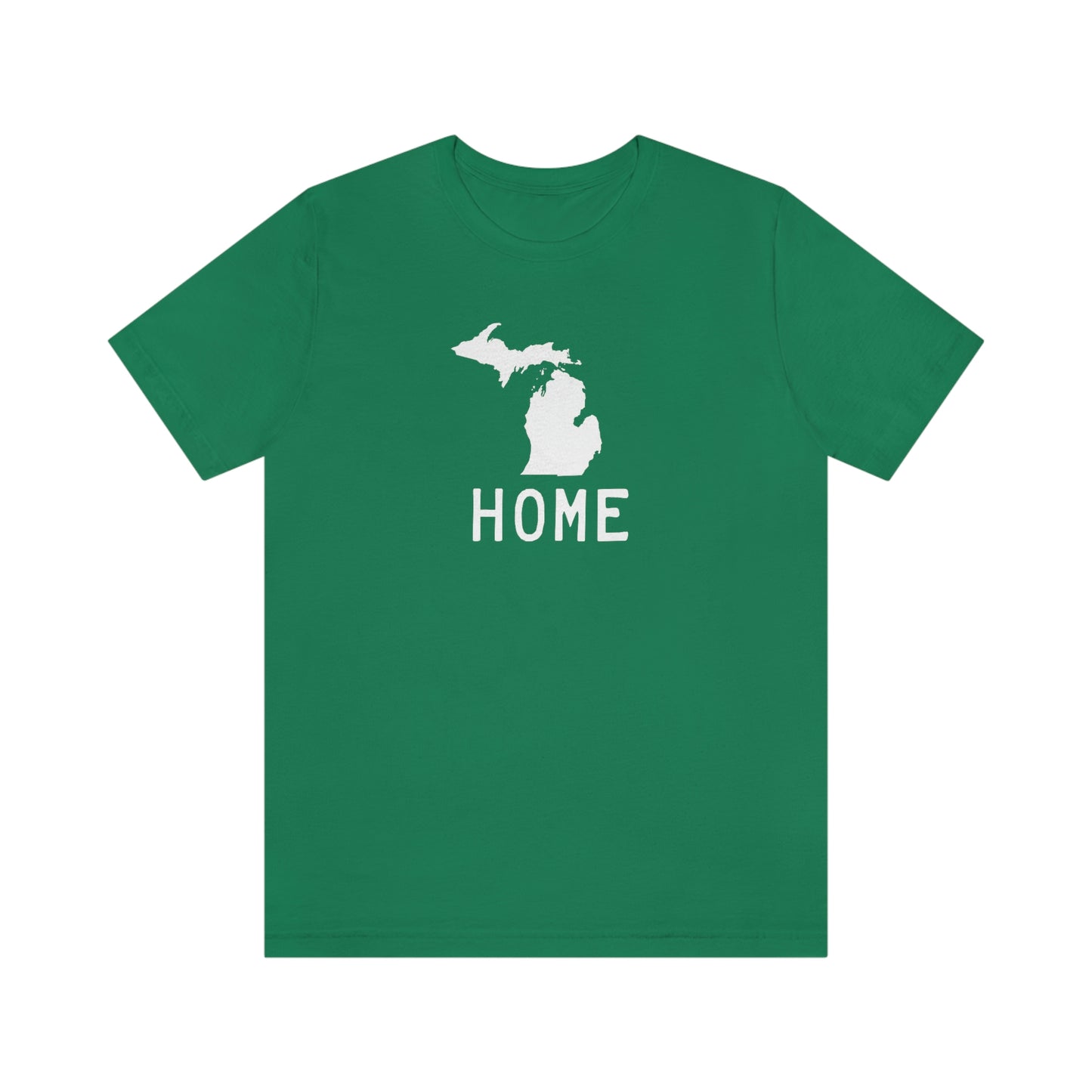 Michigan 'Home' T-Shirt (Licence Plate Font) | Unisex Standard Fit