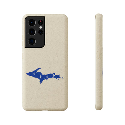 Michigan Upper Peninsula Biodegradable Phone Cases (w/ UP Quebec Flag Outline) | Samsung Android