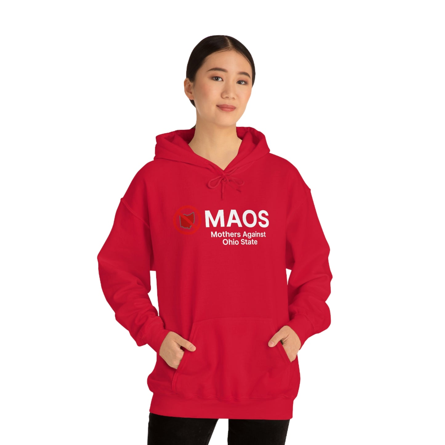 'MAOS Mothers Against Ohio State' Hoodie | Unisex Standard