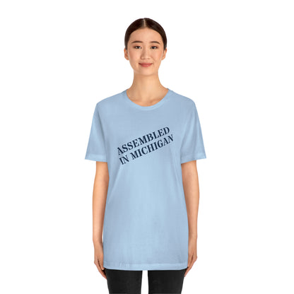 'Assembled in Michigan' T-Shirt | Unisex Standard Fit