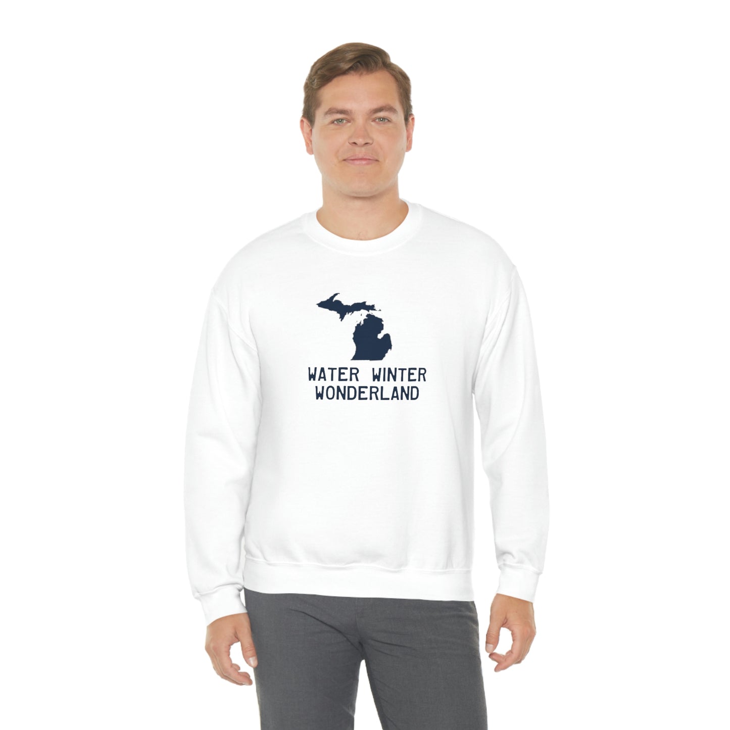 Michigan 'Water Winter Wonderland' Sweatshirt | Unisex Standard