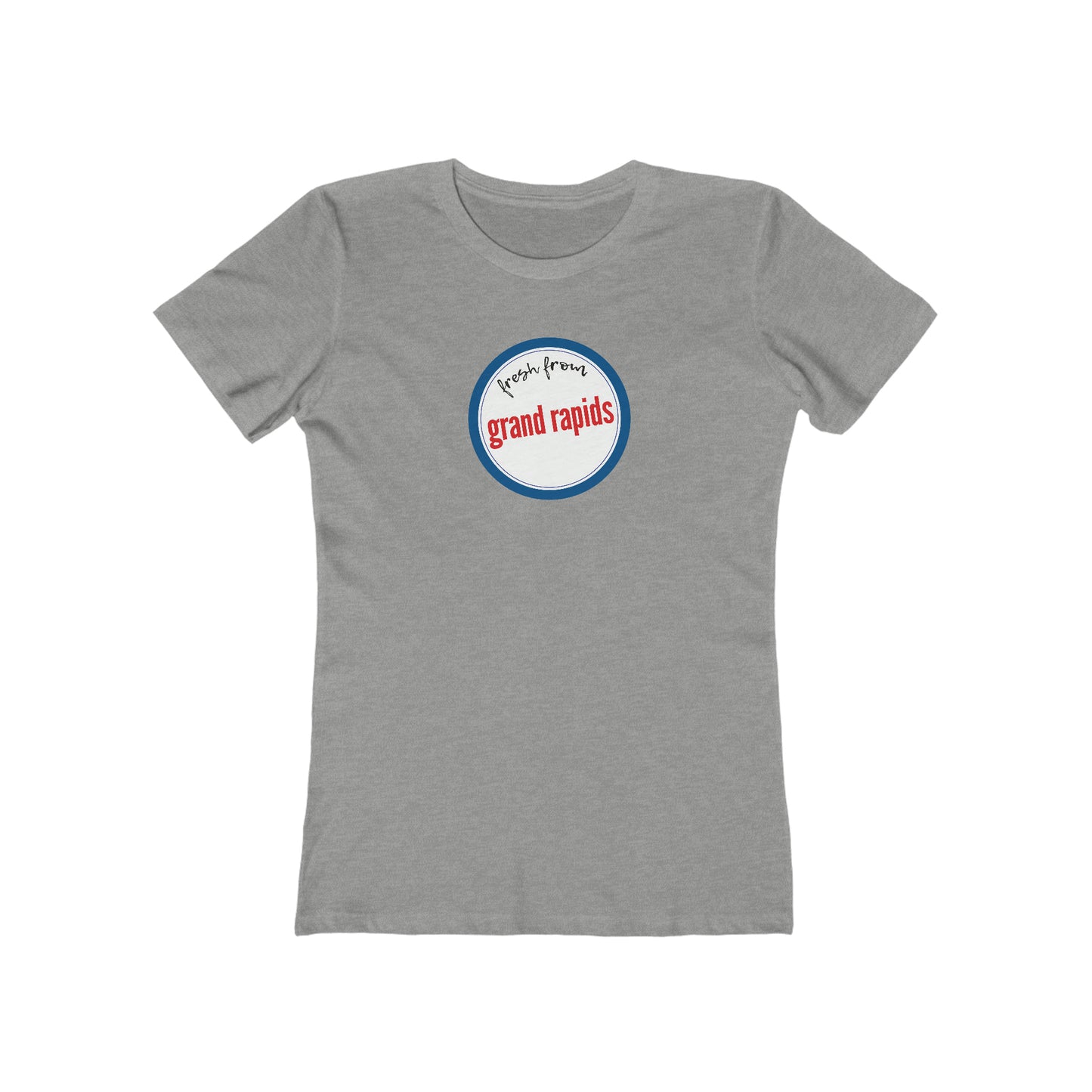 'Fresh From Grand Rapids' T-Shirt | Women's Boyfriend Cut