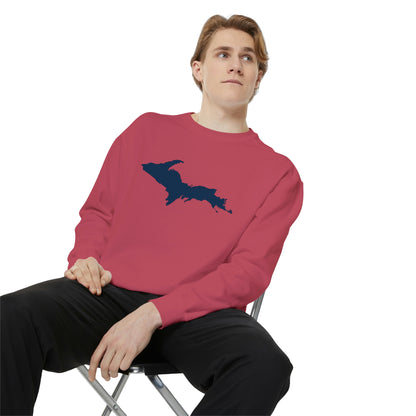 Michigan Upper Peninsula Sweatshirt | Unisex Garment Dyed