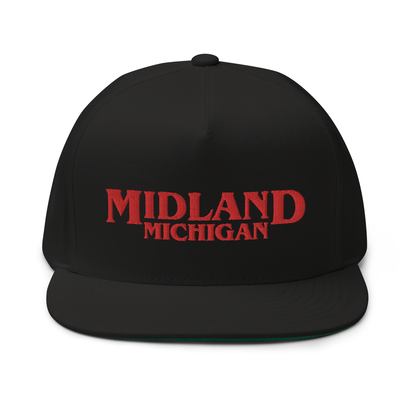 'Midland Michigan' Flat Bill Snapback (1980s Drama Parody)