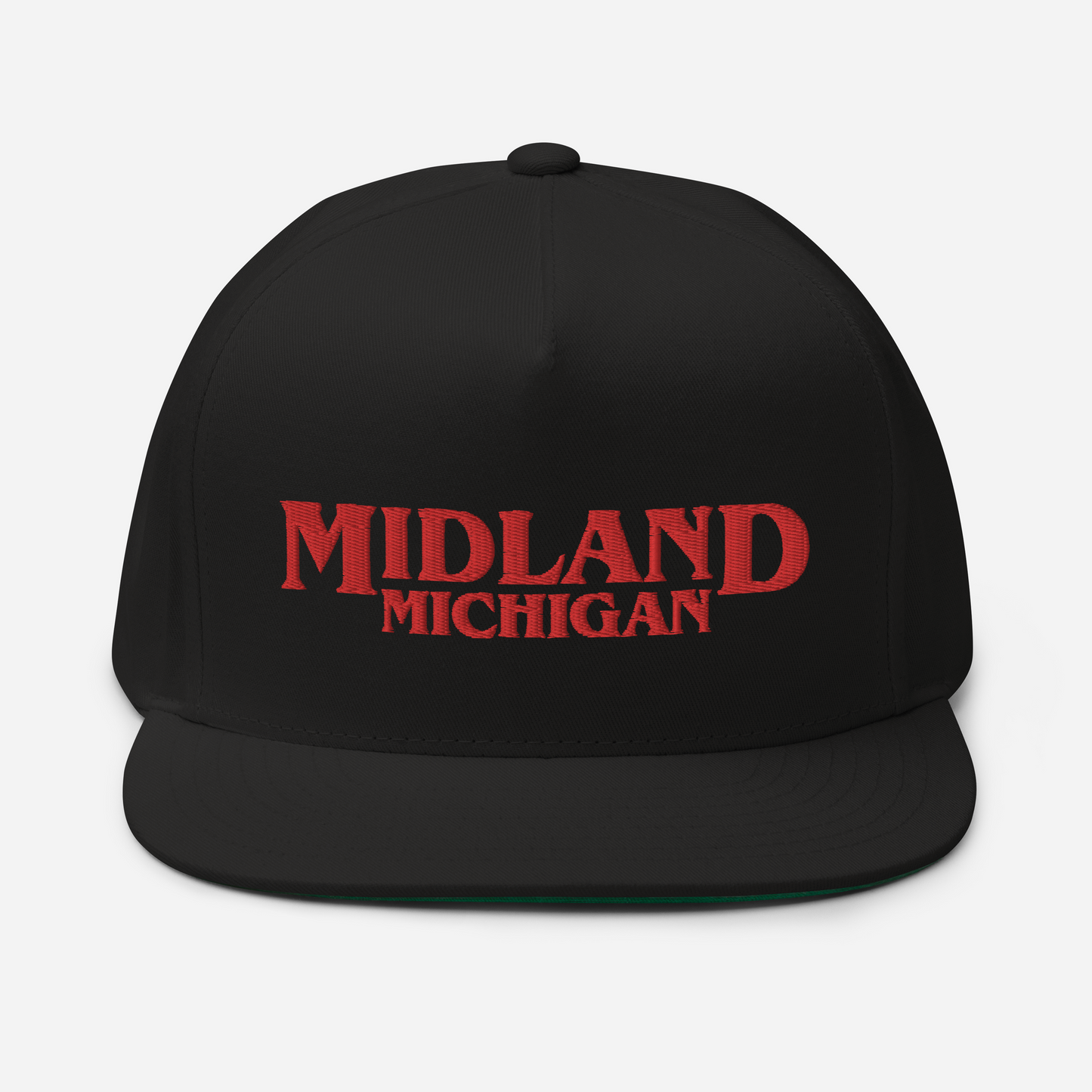 'Midland Michigan' Flat Bill Snapback (1980s Drama Parody)