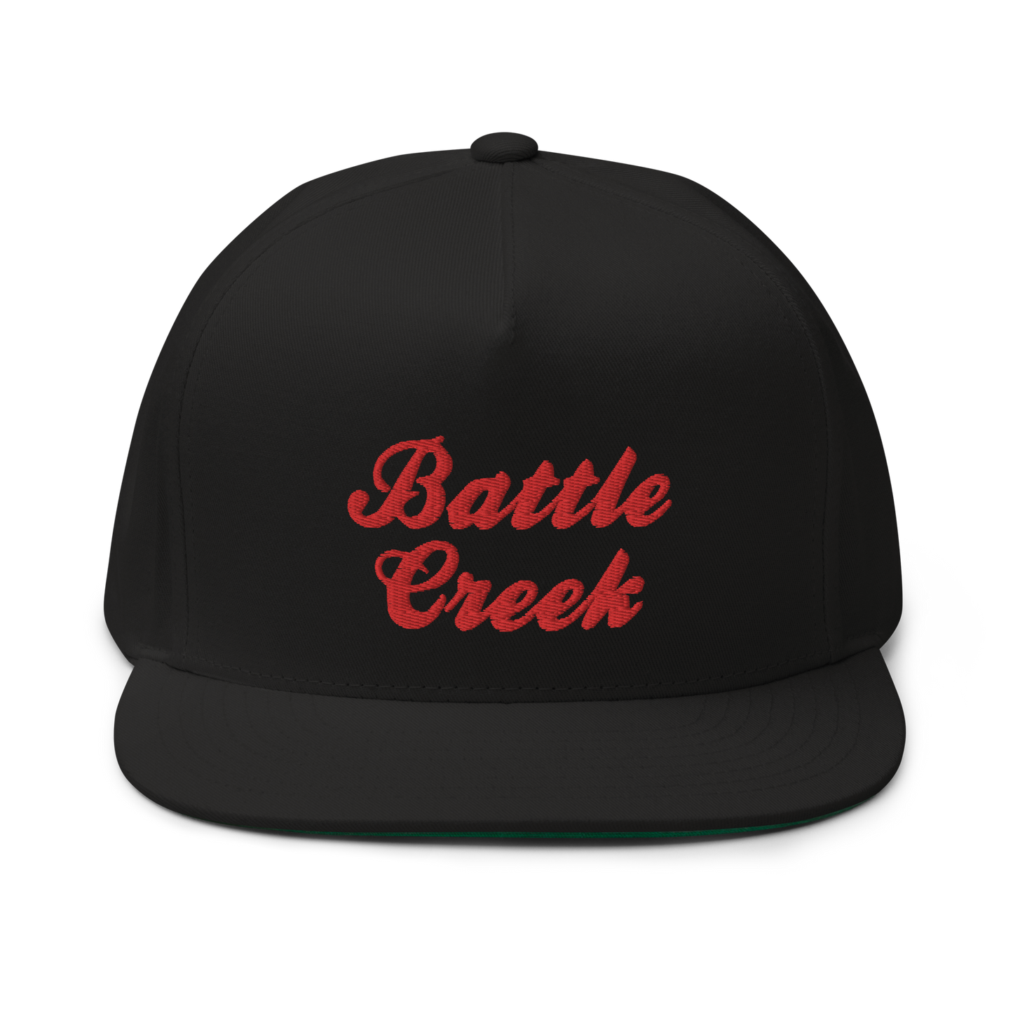 'Battle Creek' Flat Bill Snapback (Cereal Conglomerate Parody)