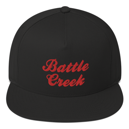 'Battle Creek' Flat Bill Snapback (Cereal Conglomerate Parody)