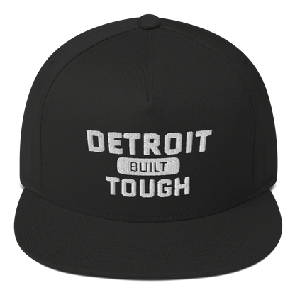 'Built Detroit Tough' Flat Bill Snapback