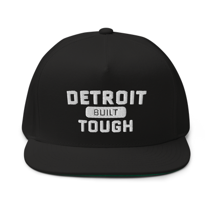 'Built Detroit Tough' Flat Bill Snapback