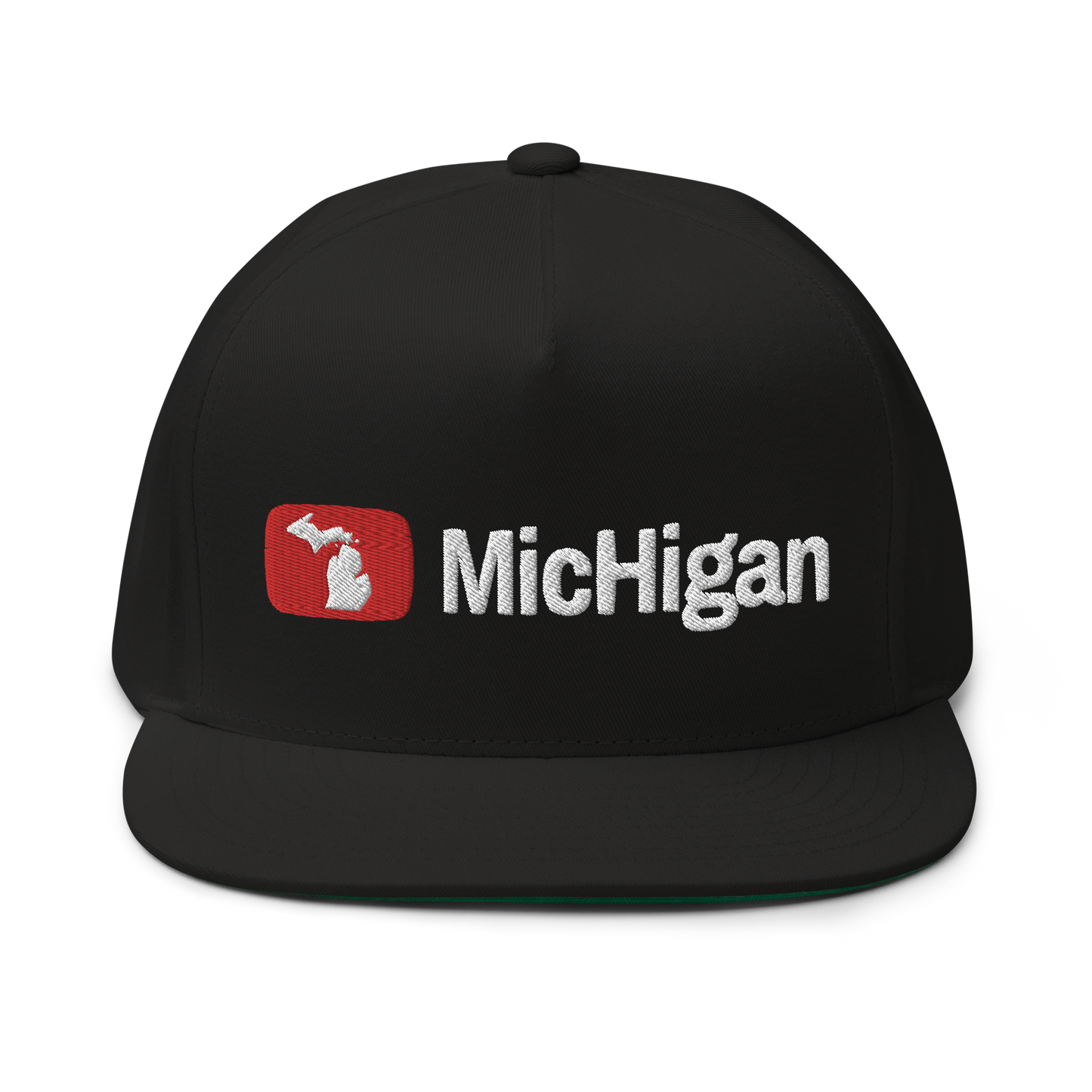 'Michigan' Flat Bill Snapback (Video Sharing Parody)