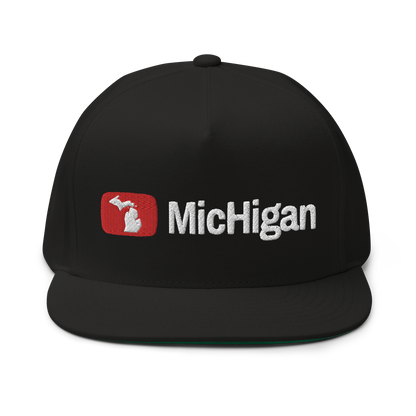 'Michigan' Flat Bill Snapback (Video Sharing Parody)