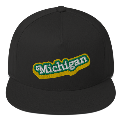 'Michigan' Flat Bill Snapback (Ginger Sodapop Parody)