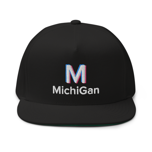 'Michigan' Flat Bill Snapback (Social Media Parody)