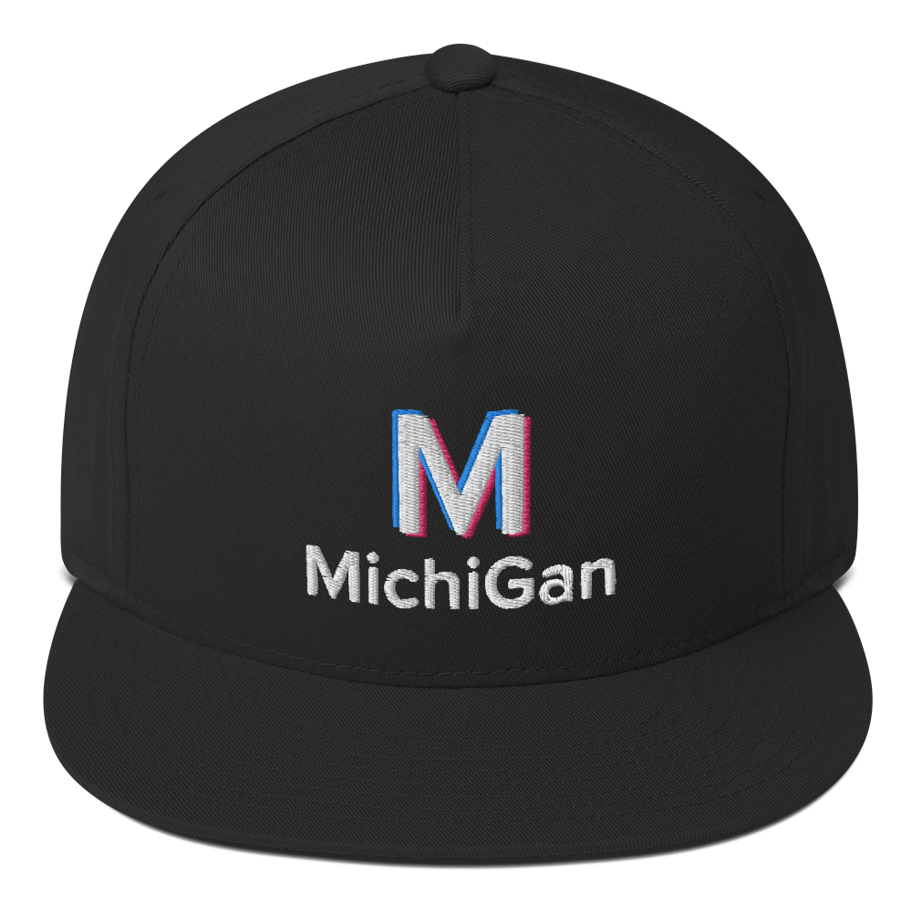 'Michigan' Flat Bill Snapback (Social Media Parody)