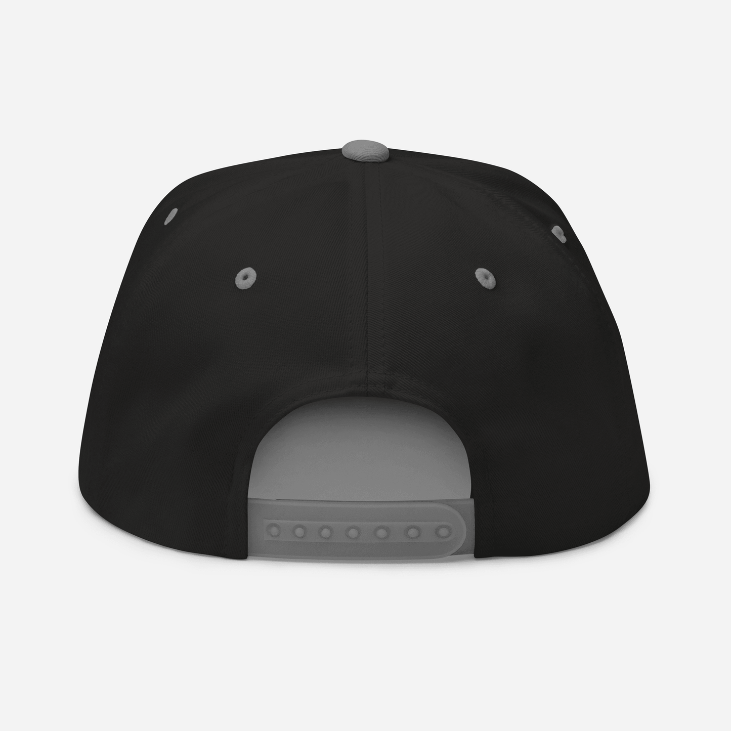 Detroit '313' Flat Bill Cap (Arcade Font) | White/Black Embroidery - Circumspice Michigan