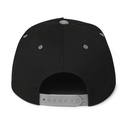 'Lansing Michigan' Flat Bill Snapback (w/ Michigan Outline)