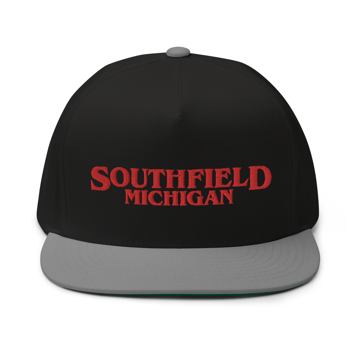 'Southfield Michigan' Flat Bill Snapback (1980s Drama Parody)