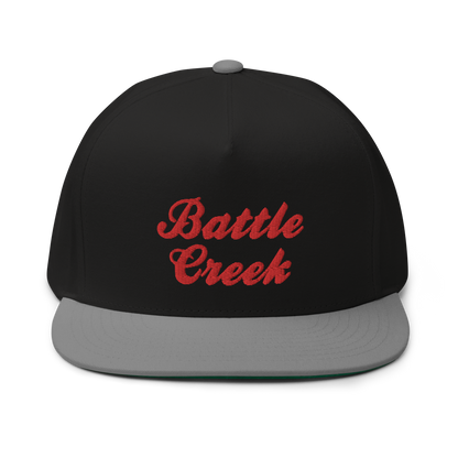 'Battle Creek' Flat Bill Snapback (Cereal Conglomerate Parody)