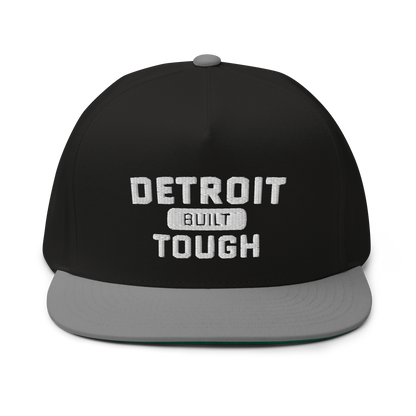 'Built Detroit Tough' Flat Bill Snapback