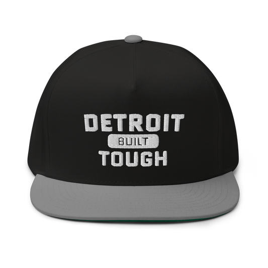 'Built Detroit Tough' Flat Bill Snapback