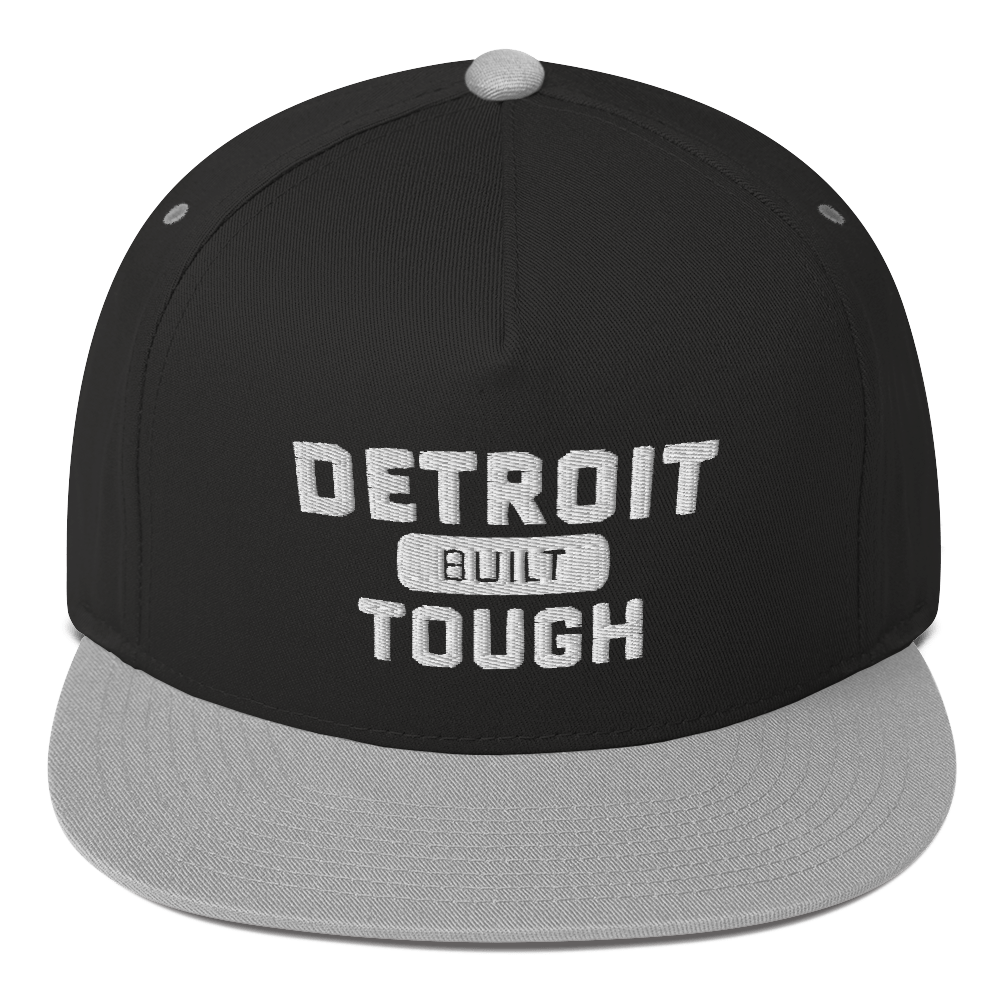 'Built Detroit Tough' Flat Bill Snapback