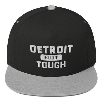 'Built Detroit Tough' Flat Bill Snapback