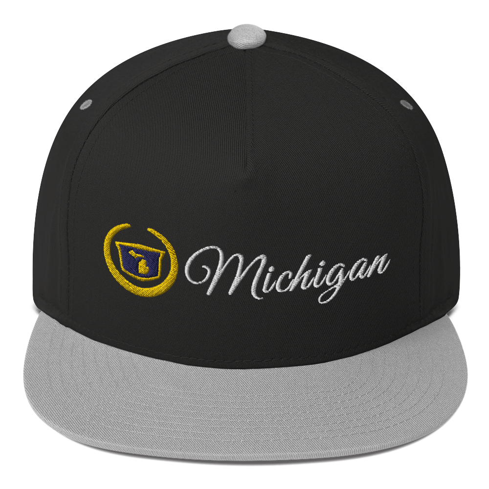 'Michigan' Flat Bill Snapback (Luxury Vehicle Parody)