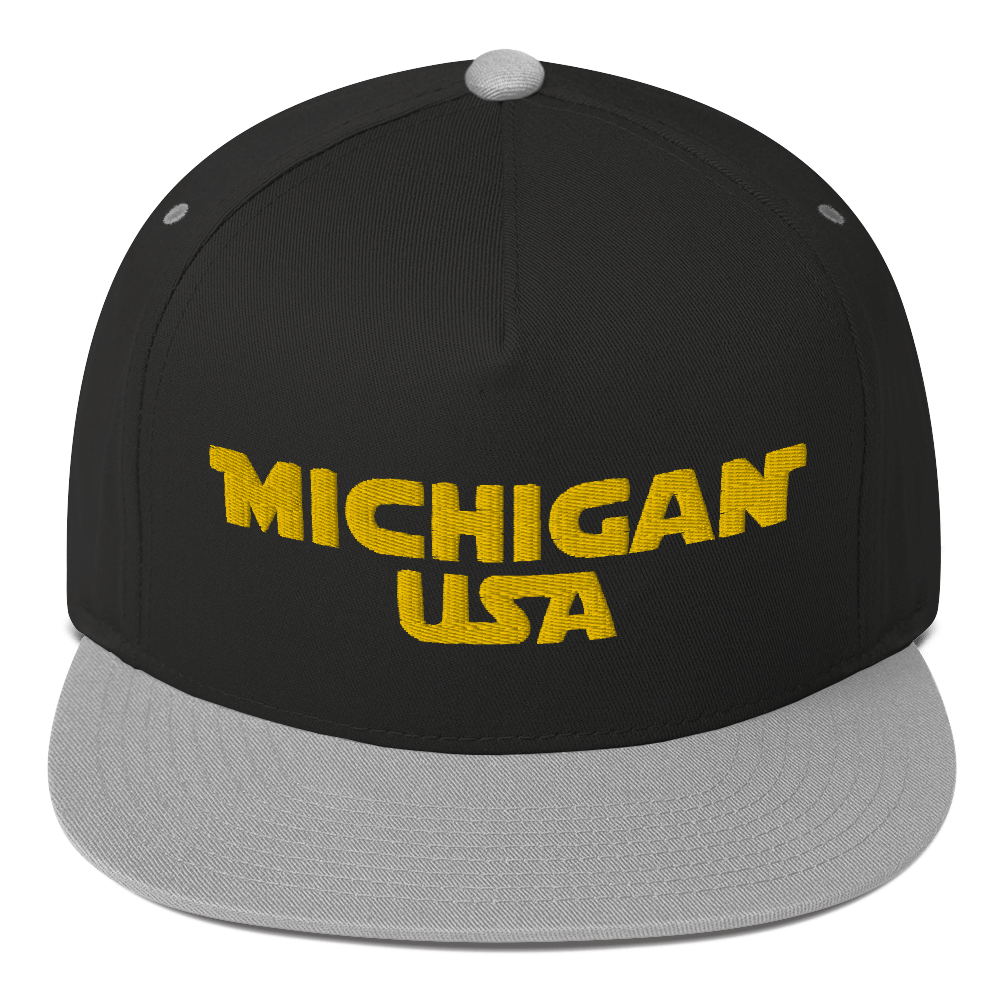 'Michigan USA' Flat Bill Snapback (Epic Sci-Fi Parody)