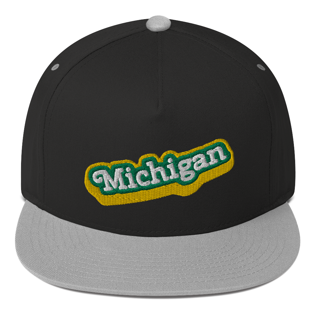 'Michigan' Flat Bill Snapback (Ginger Sodapop Parody)