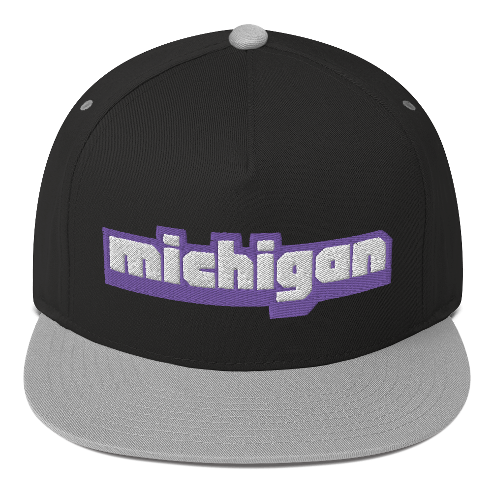 'Michigan' Flat Bill Snapback (Livestreaming Parody)