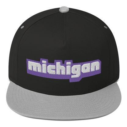 'Michigan' Flat Bill Snapback (Livestreaming Parody)