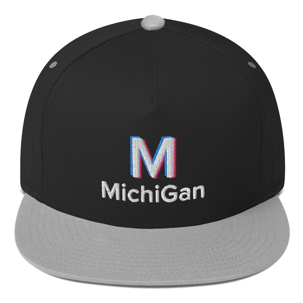 'Michigan' Flat Bill Snapback (Social Media Parody)