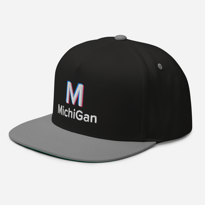 'Michigan' Flat Bill Snapback (Social Media Parody)