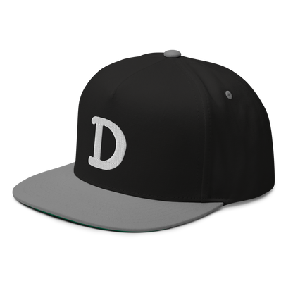 Detroit 'Old French D' Flat Bill Snapback