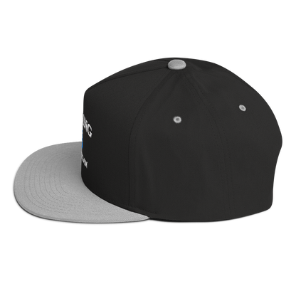 'Lansing Michigan' Flat Bill Snapback (w/ Michigan Outline)