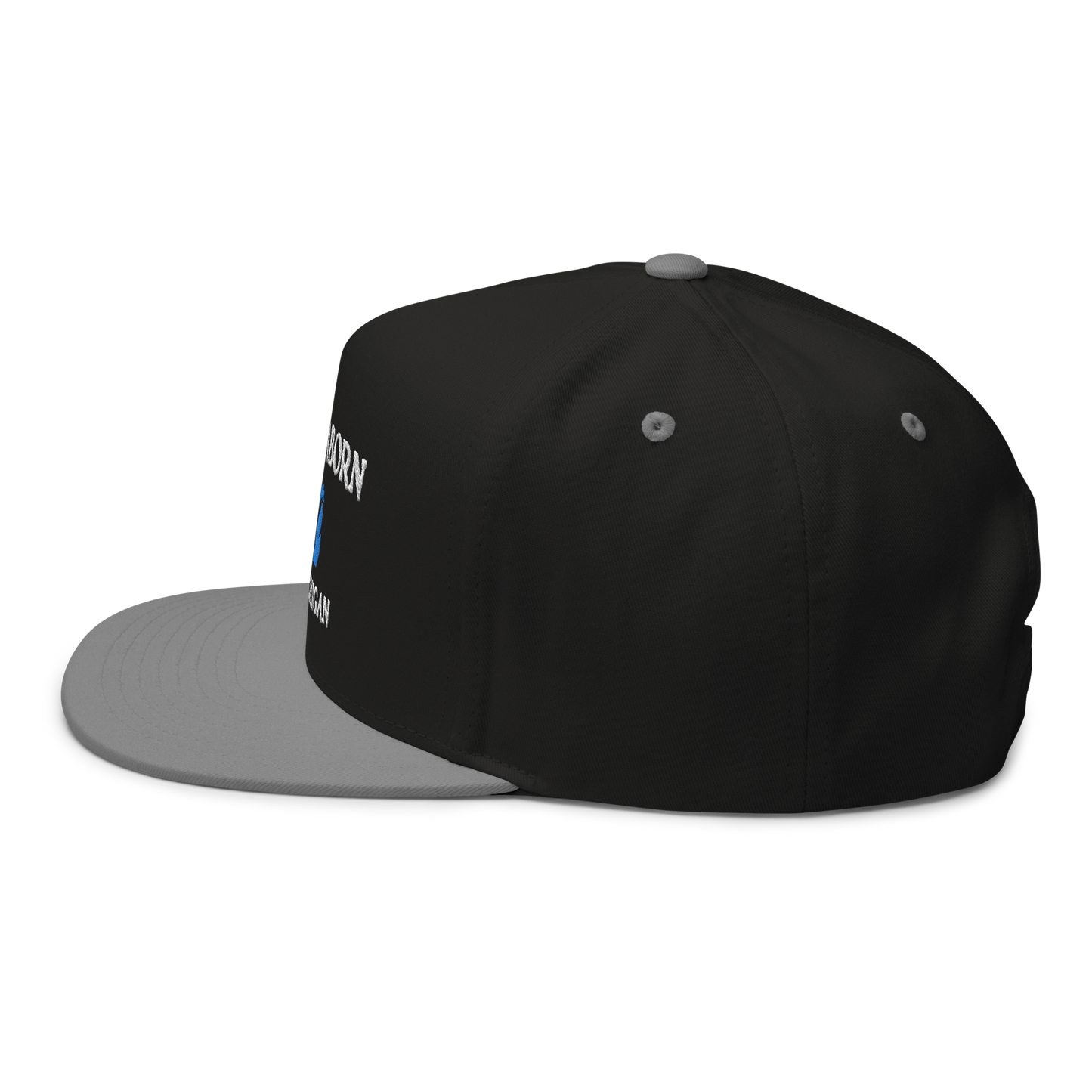 'Dearborn Michigan' Flat Bill Snapback (w/ Michigan Outline)