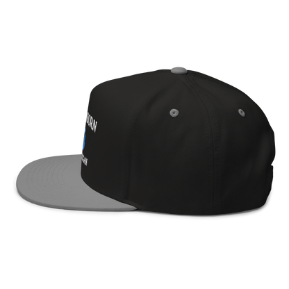 'Dearborn Michigan' Flat Bill Snapback (w/ Michigan Outline)