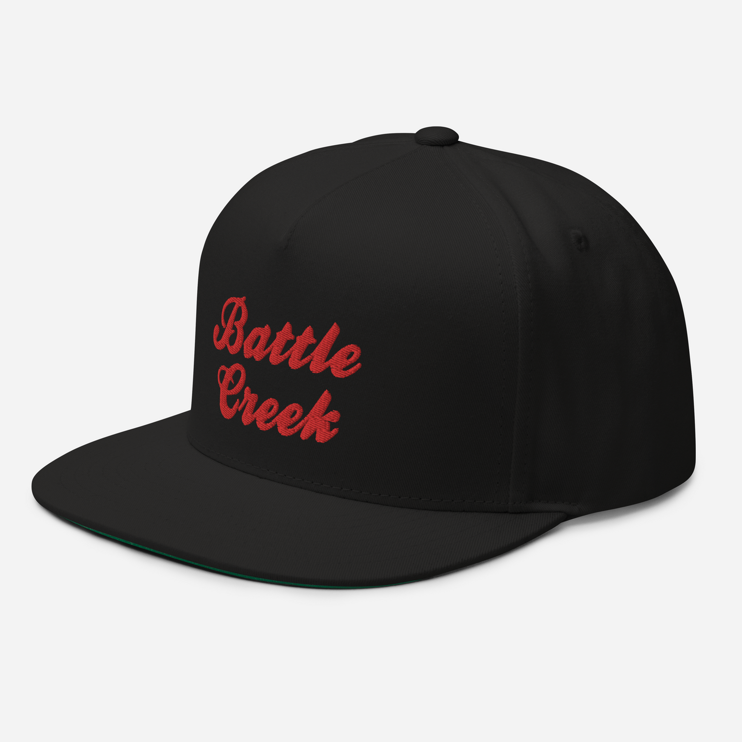 'Battle Creek' Flat Bill Snapback (Cereal Conglomerate Parody)