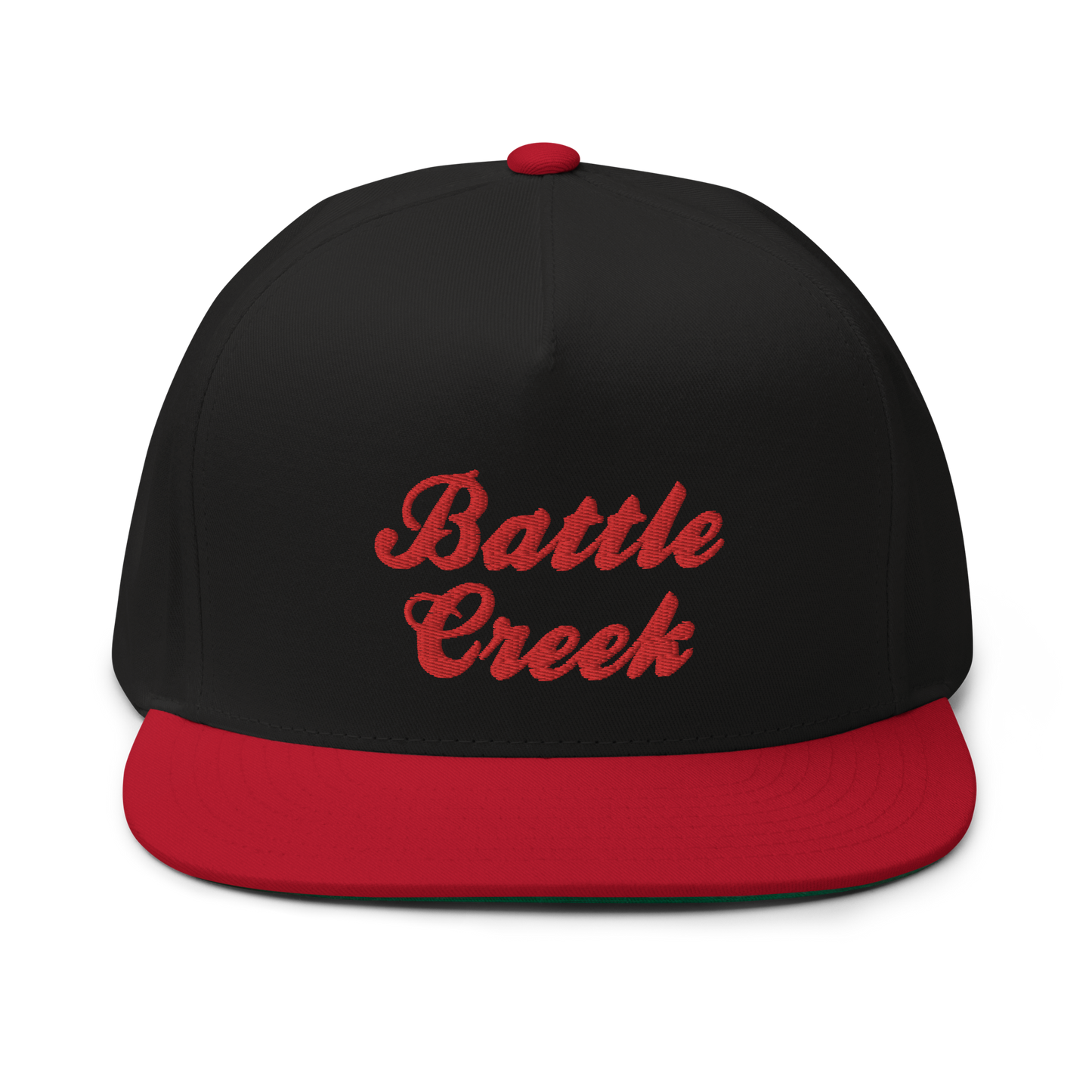 'Battle Creek' Flat Bill Snapback (Cereal Conglomerate Parody)