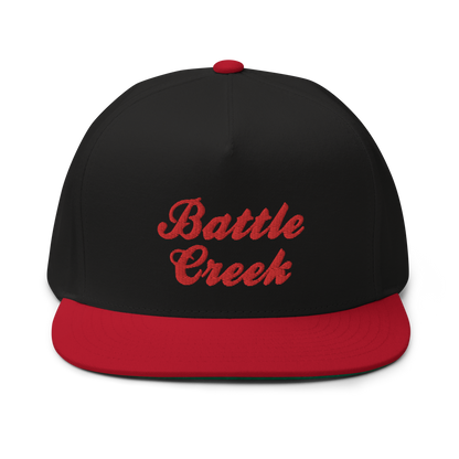 'Battle Creek' Flat Bill Snapback (Cereal Conglomerate Parody)