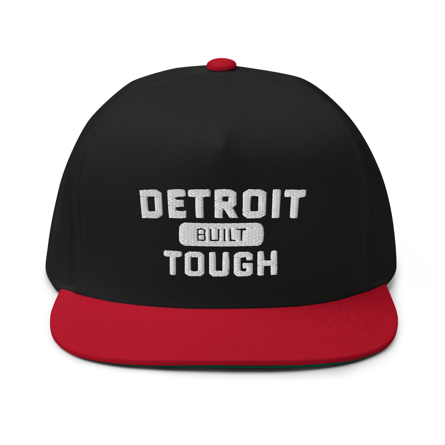 'Built Detroit Tough' Flat Bill Snapback