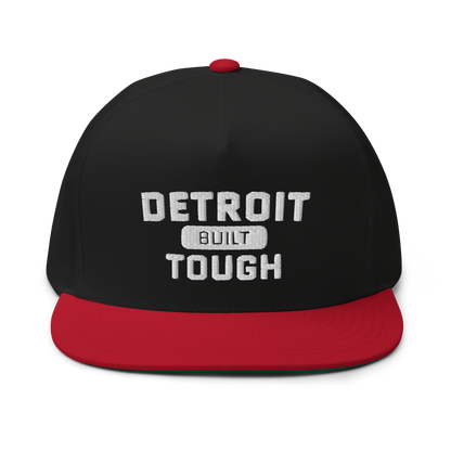 'Built Detroit Tough' Flat Bill Snapback