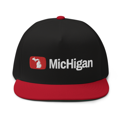 'Michigan' Flat Bill Snapback (Video Sharing Parody)