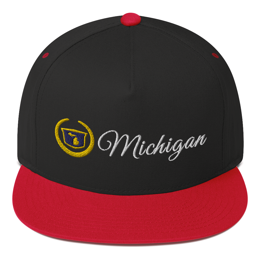 'Michigan' Flat Bill Snapback (Luxury Vehicle Parody)